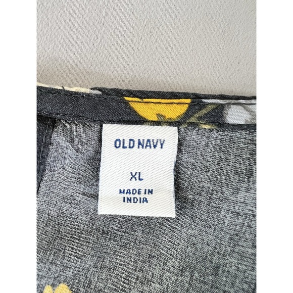 Old Navy Women's Floral-Print 3/4-Sleeve Plus-Size XL Shift Dress NWT - Picture 10 of 13